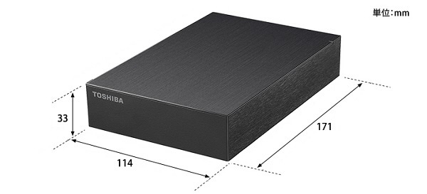 HD-TDA2U3-B 外付けHDD USB-A接続 TOSHIBA 　Canvio Desktop(テレビ・パソコン両対応) ブラック [2TB  /据え置き型]