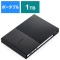 ELP-GTV010UBK 外付けHDD USB-A接続 テレビ録画向け Windows11対応 ブラック [1TB /ポータブル型]
