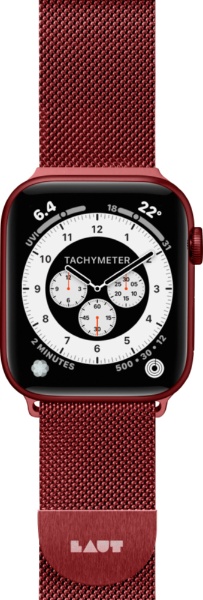 Apple Watch 1-8/SE1-3/ULTRA 42/44/45/49mm STEEL LOOP RED LAUT｜ラウ 通販 |  ビックカメラ.com