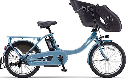 幼児2人同乗電動アシスト自転車 PAS Kiss mini un SP パウダーブルー2 