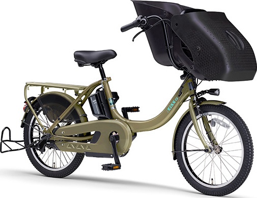 幼児2人同乗電動アシスト自転車 PAS Kiss mini un SP マットアンバー PA20KSP [20インチ /3段変速]  2021年モデル【キャンセル・返品不可】