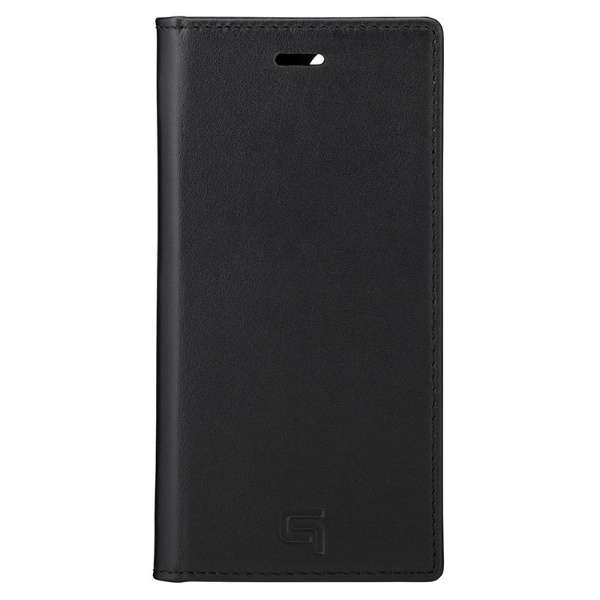 iPhone 12 mini Italian Genuine Leather Book CBCIG-IP10BLK ubN yïׁAOsǂɂԕiEsz_1