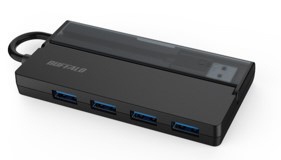 BSH4U138U3BK USB-Aϥ (Mac/Windows11б) ֥å [Хѥ /4ݡ /USB 3.2 Gen1б]