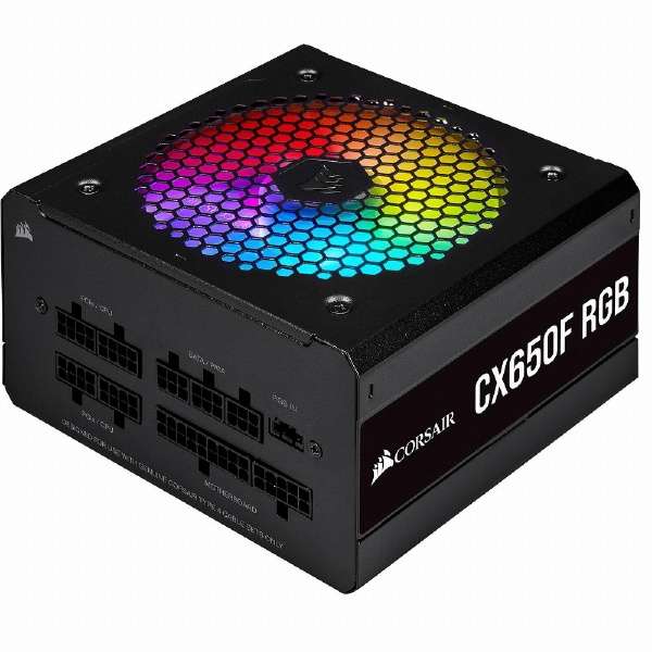 PC電源 CX650F RGB BLK ブラック CP-9020217-JP [650W /ATX /Bronze]_1