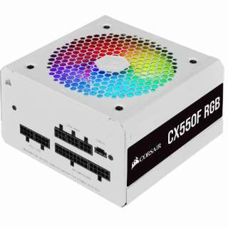 PC電源 CX550F RGB WHT ホワイト CP-9020225-JP [550W /ATX /Bronze]