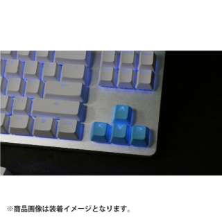 kL[LbvlUSzp Rubber Gaming Backlit 8L[ lIu[ th-rubber-keycaps-neon-blue-8