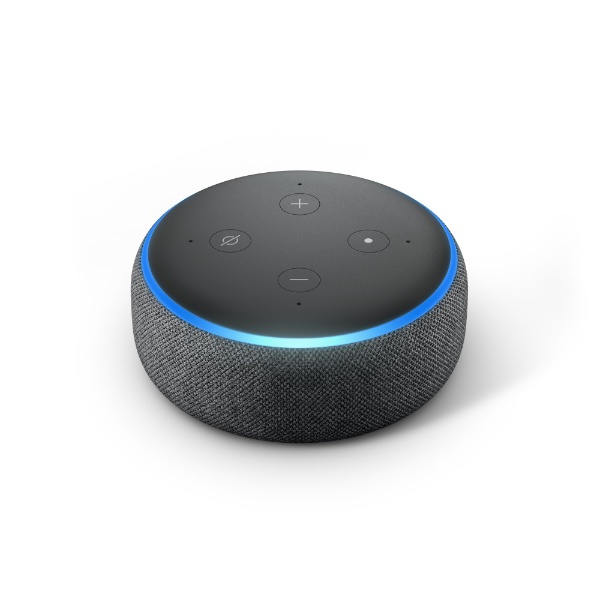 Echo Dot エコードット 超人気 第3世代 - スマートスピーカー B07PFFMQ64 Alexa チャコール Wi-Fi対応 祝開店大放出セール開催中 Bluetooth対応 with
