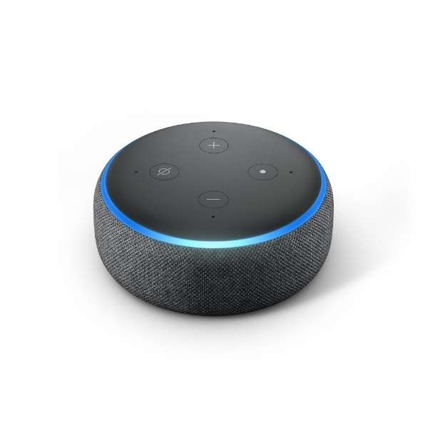 Dot（エコードット）第3世代 - スマートスピーカー with Alexa チャコール B07PFFMQ64 [Bluetooth対応 /Wi-Fi対応] Amazon｜アマゾン |