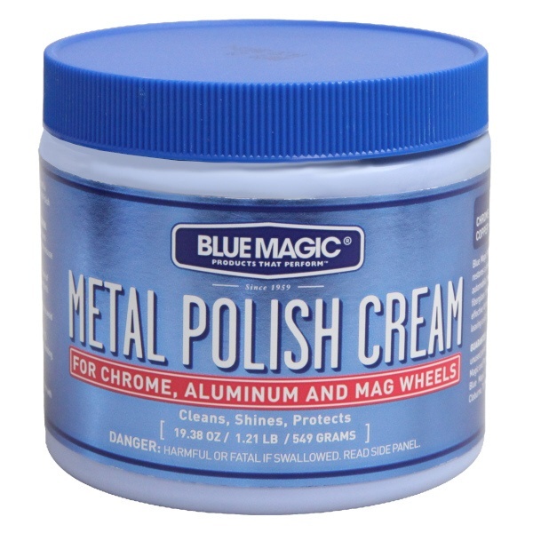 お買い得！】 BlueMagic ブルーマジック METAL POLISH CREAM メタルポリッシュクリーム 金属光沢磨きクリーム 550g  BM500