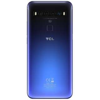 TCL-10 5G Chrome Blue uT790H2ALCJP11v6.53^ Snapdragon 765 /Xg[WF 6GB/128GB nanoSIMx1 hR/au/\tgoNΉ SIMt[X}[gtH