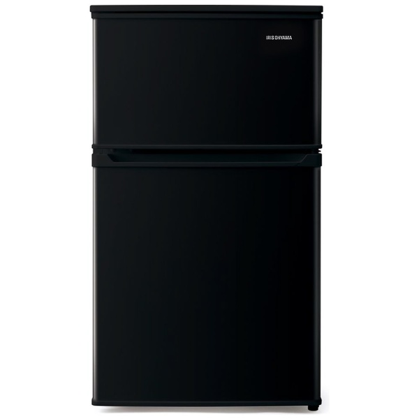 冷蔵庫 ブラック KRSD-9B-B [2ドア /右開きタイプ /90L] [冷凍室 28L 