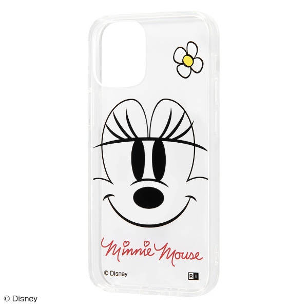 iPhone 12 mini 5.4インチ対応 無料 ディズニーキャラクター ハイブリッドケース Pop Clear お金を節約 ミニーマウス IN-DP26UK MNM