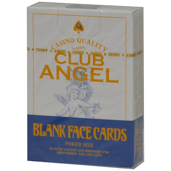 クラブエンゼル ブランクフェイス ブルー エンゼルプレイングカード｜ANGEL PLAYING CARDS 通販