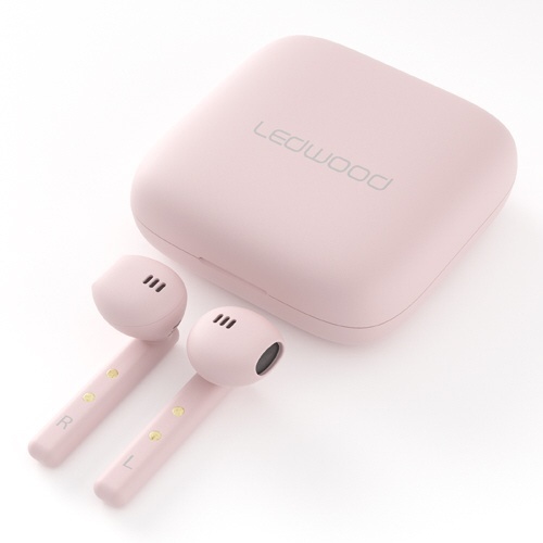 完全ワイヤレスイヤホン SORBET ピンク LW-0014 [ワイヤレス(左右分離) /Bluetooth] LEDWOOD｜レッドウッド 通販 