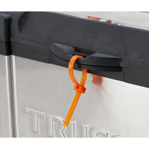 TRUSCO(トラスコ中山):ＴＲＵＳＣＯ　後入れ可能油圧ホース用保護チューブ　折径１００ｍｍ　長さ１０ｍ HPT100-10 オレンジブック