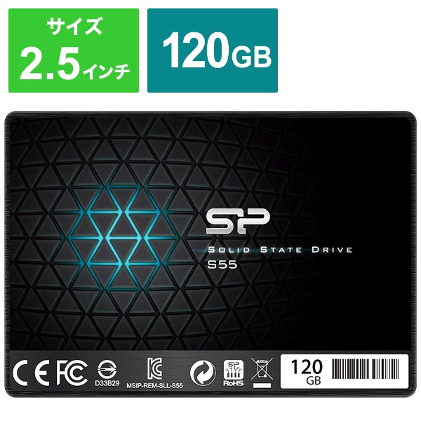 SPJ120GBSS3S55B ¢SSD SATA³ Slim S55 [120GB /2.5]