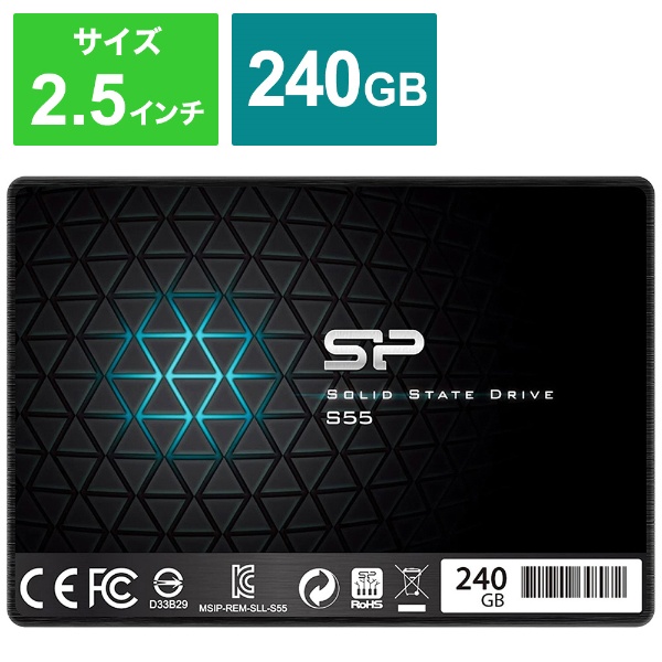 SPJ240GBSS3S55B ¢SSD SATA³ Slim S55 [240GB /2.5]