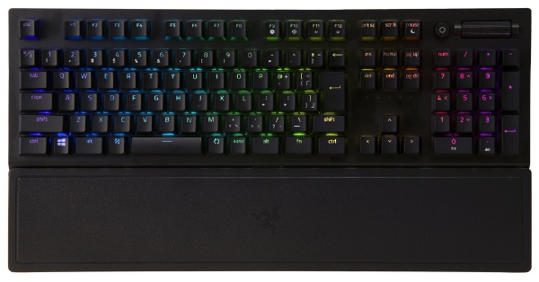 Razer ゲーミングキーボード BLACKWIDOW V3 GREEN SWI