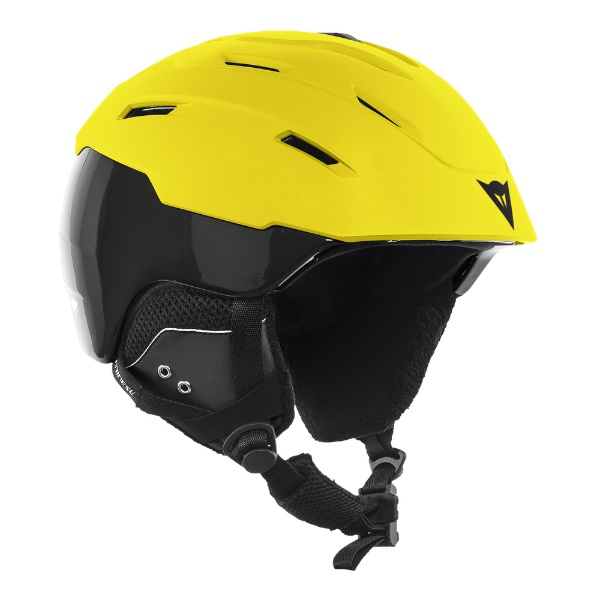 スキー ウィンタースポーツ用ヘルメット D-BRID マート L-XLサイズ 29A 4840322 STRETCH-LIMO 市販 LEMON-CHROME