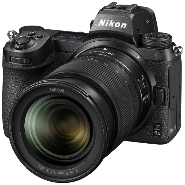 カメラ デジタルカメラ Nikon Z 6II ミラーレス一眼カメラ 24-70 レンズキット ブラック 