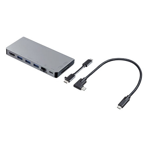 USB-C オス→メス カードスロットｘ2 / HDMI / LAN / USB-Aｘ3 / USB-C