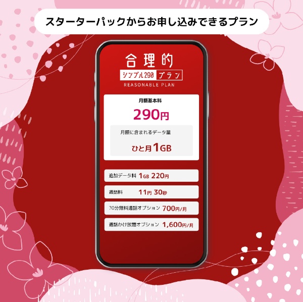 SIM後日「日本通信SIM スターターパック」 NT-ST-P [マルチSIM /SMS対応]