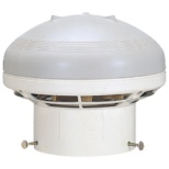 供换气扇厕所使用的换气扇顶端形状VT-12SA