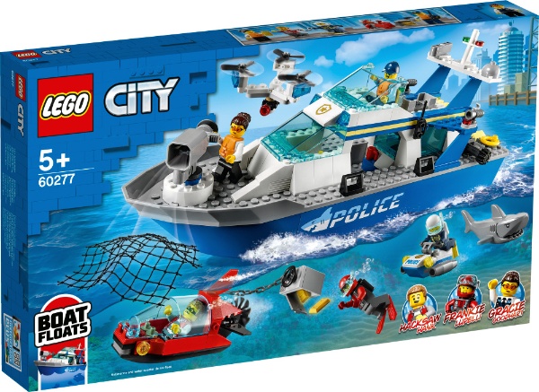LEGO（レゴ） 60277 シティ ポリスパトロールボート レゴジャパン