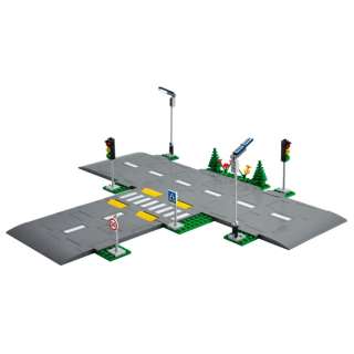 LEGO(Ｌｅｇｏ)60304城连接起来！道路铭牌十字路口