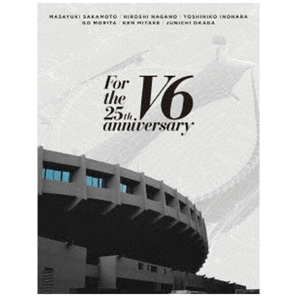 V6/ LIVE For the 25th anniversary 初回盤B 【DVD】 エイベックス