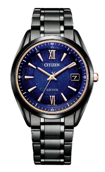 【新品電池交換　美品】CITIZEN  シチズン　EXCEED　チタニウム腕時計