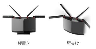 無線LAN親機 wifi6ルーター AirStation チタニウムグレー WXR