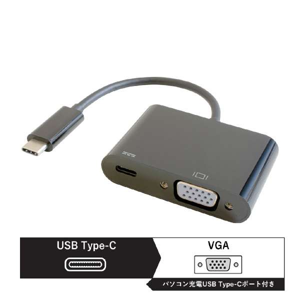 fϊA_v^ [USB-C IXX VGA /USB-CXd /USB Power DeliveryΉ /60W] ubN GP-CV15H/B_3
