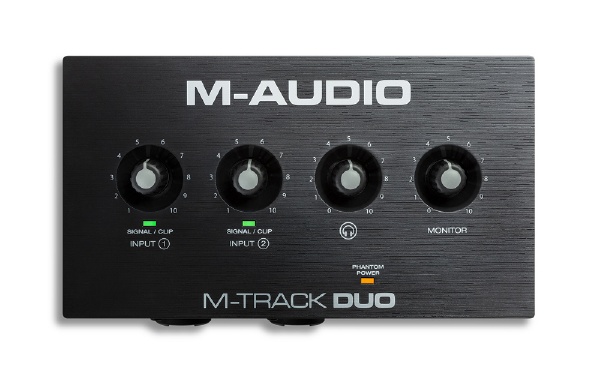 USBオーディオインターフェース M-Track Duo M-AUDIO｜エムオーディオ