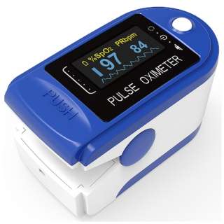 脉冲氧测量仪器CMS50D-BLU[管理医疗器材/特定保守管理医疗器材]