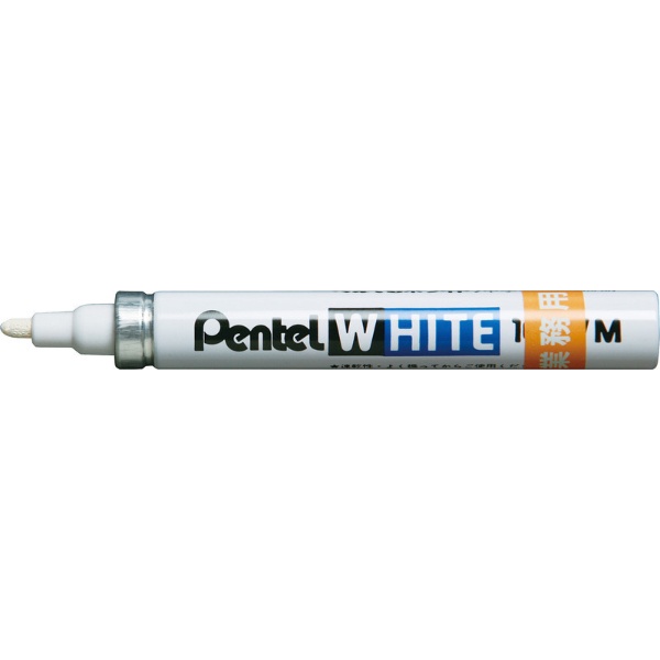 WHITE(ホワイト) 油性マーカー 超極細 白 X100W-F ぺんてる｜Pentel 