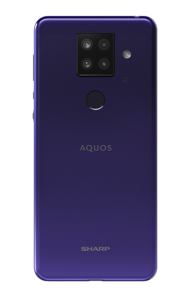 【新品・未開封】AQUOS sense4 plus パープル：紫 シムフリーUSBType-C生体認証
