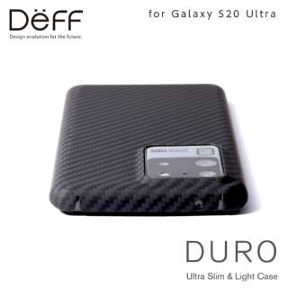 供Galaxy S20 Ultra使用的aramido纤维(Kevlar)制造超轻量包DURO DCS-GS20UKVSEMBK