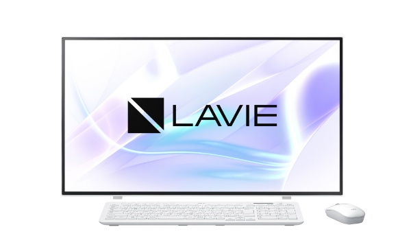 デスクトップパソコン LAVIE A27(ダブルチューナ) ファインホワイト PC-A2797BAW [27型 /intel Core i7  /メモリ：16GB /HDD：4TB /SSD：256GB /2021年春モデル]