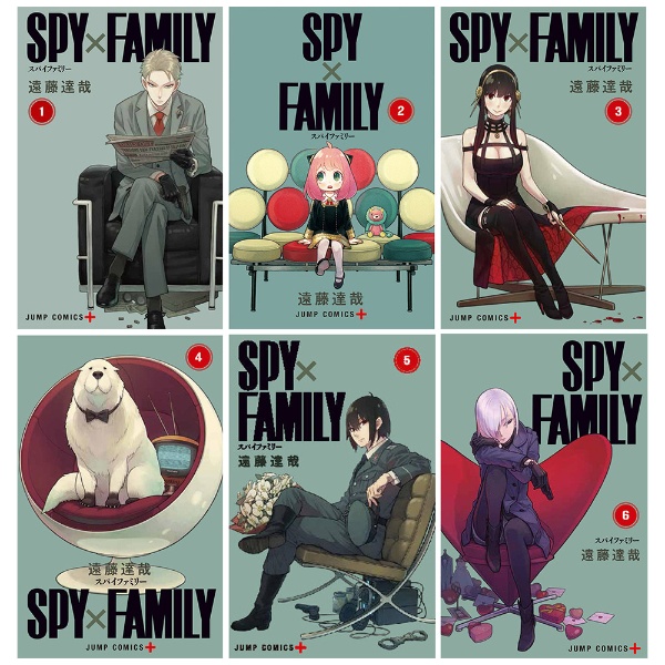 ◇SPY×FAMILY スパイファミリー 1巻～6巻セット【レンタル落ち】DVD