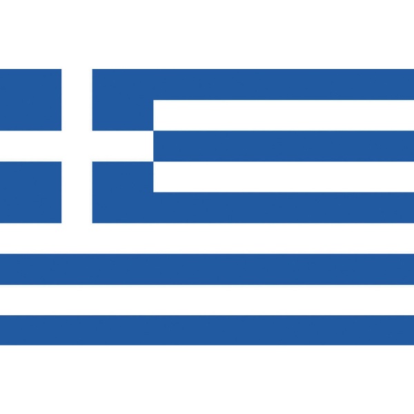 東京製旗 国旗No．2（90×135cm） ギリシャ 426225 東京製旗｜Tokyo