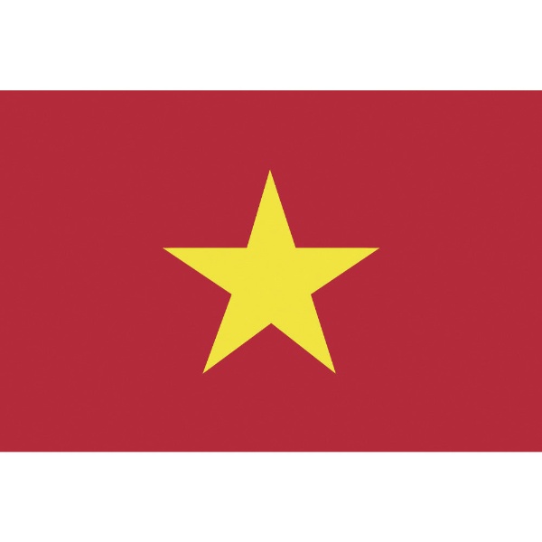東京製旗 国旗No．2（90×135cm） ベトナム 426661 東京製旗｜Tokyo
