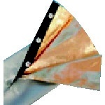 TRUSCO(トラスコ) 銅箔シールドチューブ　ホックタイプ　７０Φ　長さ５ｍ CPFH70-5 - 3