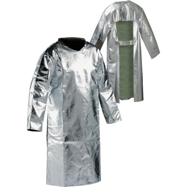JUTEC ユーテック  耐熱保護服 コート Lサイズ HSM120KA-1-52 - 4