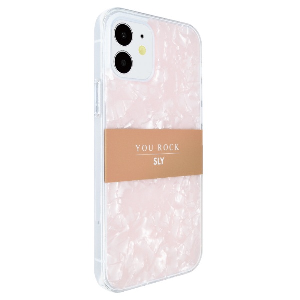 iPhone 12/12 Pro SLY [In-mold_shell_Case/pink] md-74618-2