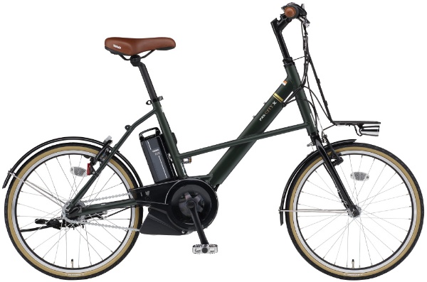 Electric assist Bicycle PAS CITY-X mat dark green 2 PA20CX [/3