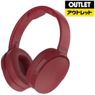 [奥特莱斯商品] 蓝牙头戴式耳机红S6HTW-K613[支持遥控·麦克风的/Bluetooth][外装次品]