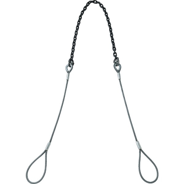 TRUSCO(トラスコ) ＪＩＳ規格品メッキ付ワイヤロープ　（６Ｘ２４）Φ１２ｍｍＸ３０ｍ JWM-12S30 - 1