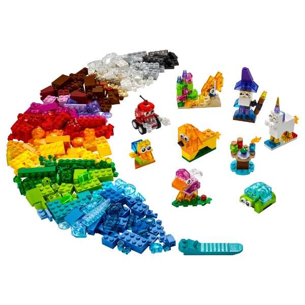 LEGO(Ｌｅｇｏ)11013古典主意零件[进入透明的零件]_1