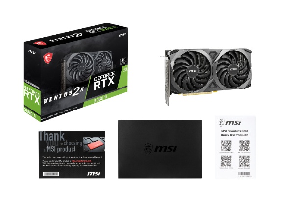 グラフィックボード GeForce RTX 3060 Ti VENTUS 2X OCV1 [8GB /GeForce RTXシリーズ] MSI｜エムエスアイ  通販 | ビックカメラ.com